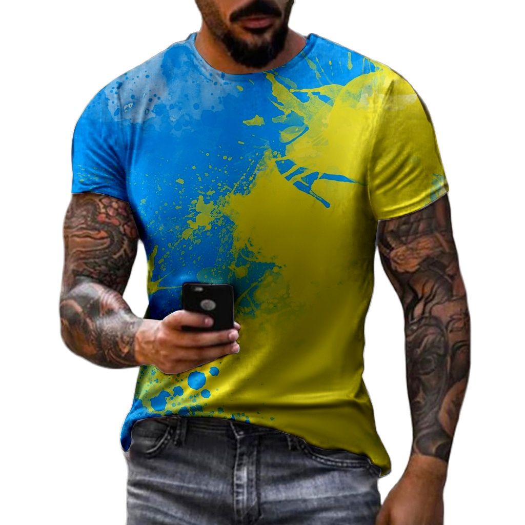 Street Fashion Graffiti - Sommer mode Retro Graffiti Herren T-Shirt