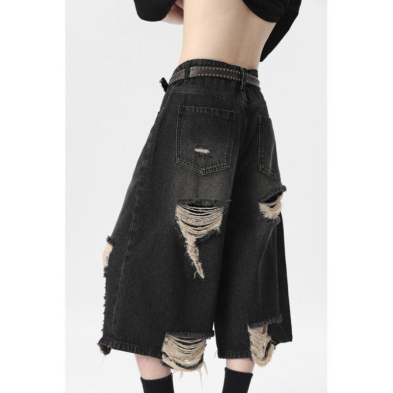 Street Fashion Jeans Women - Vintage Neue Mode Cropped Jeans Damen