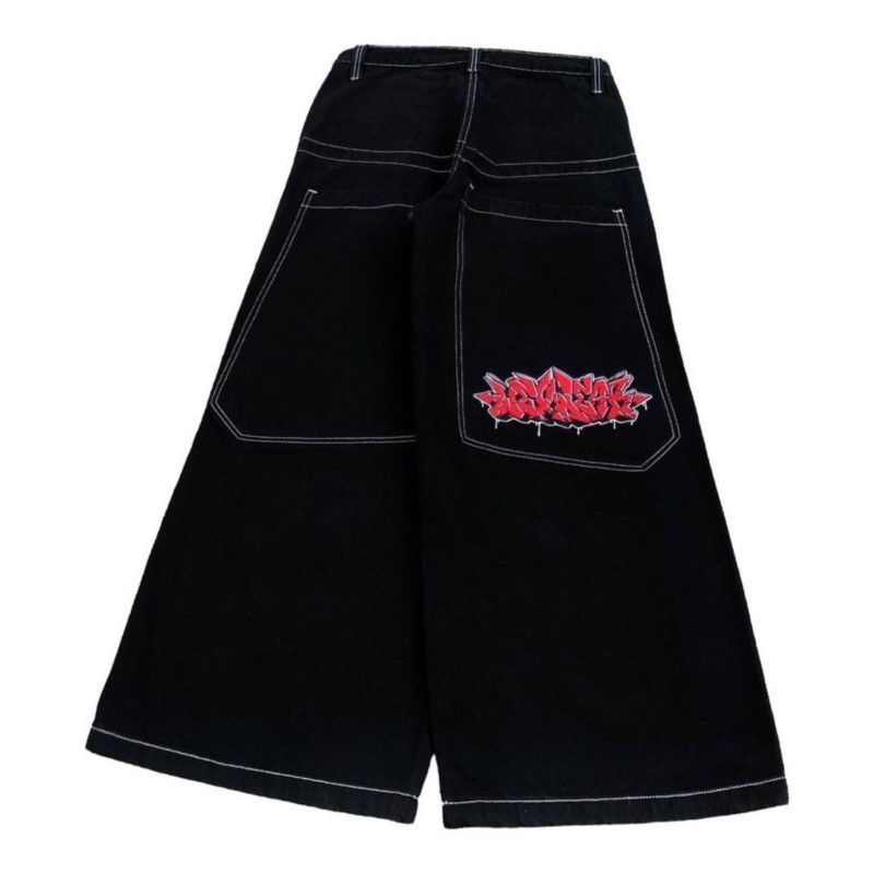 Street Fashion Jeans Women - Amerikanische Mode Hip-Hop Oversize Loose Jeans