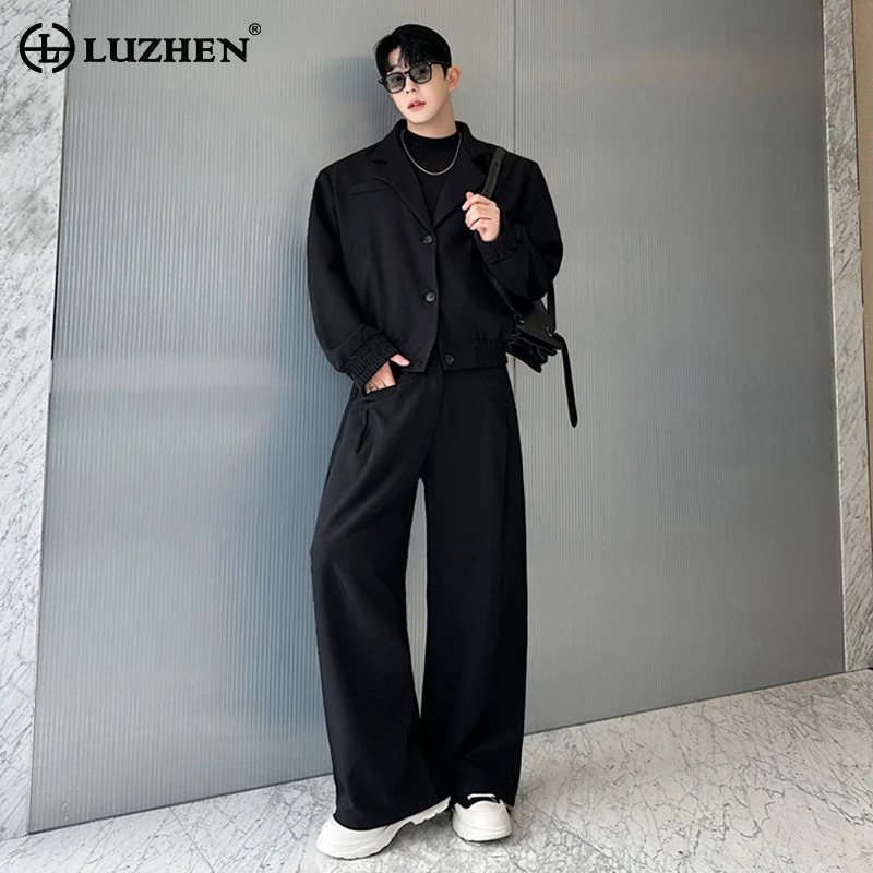 LUZHEN Frühlings-Blazer mit Kr – Street Fashion For 2026 Bewertung und Preis
