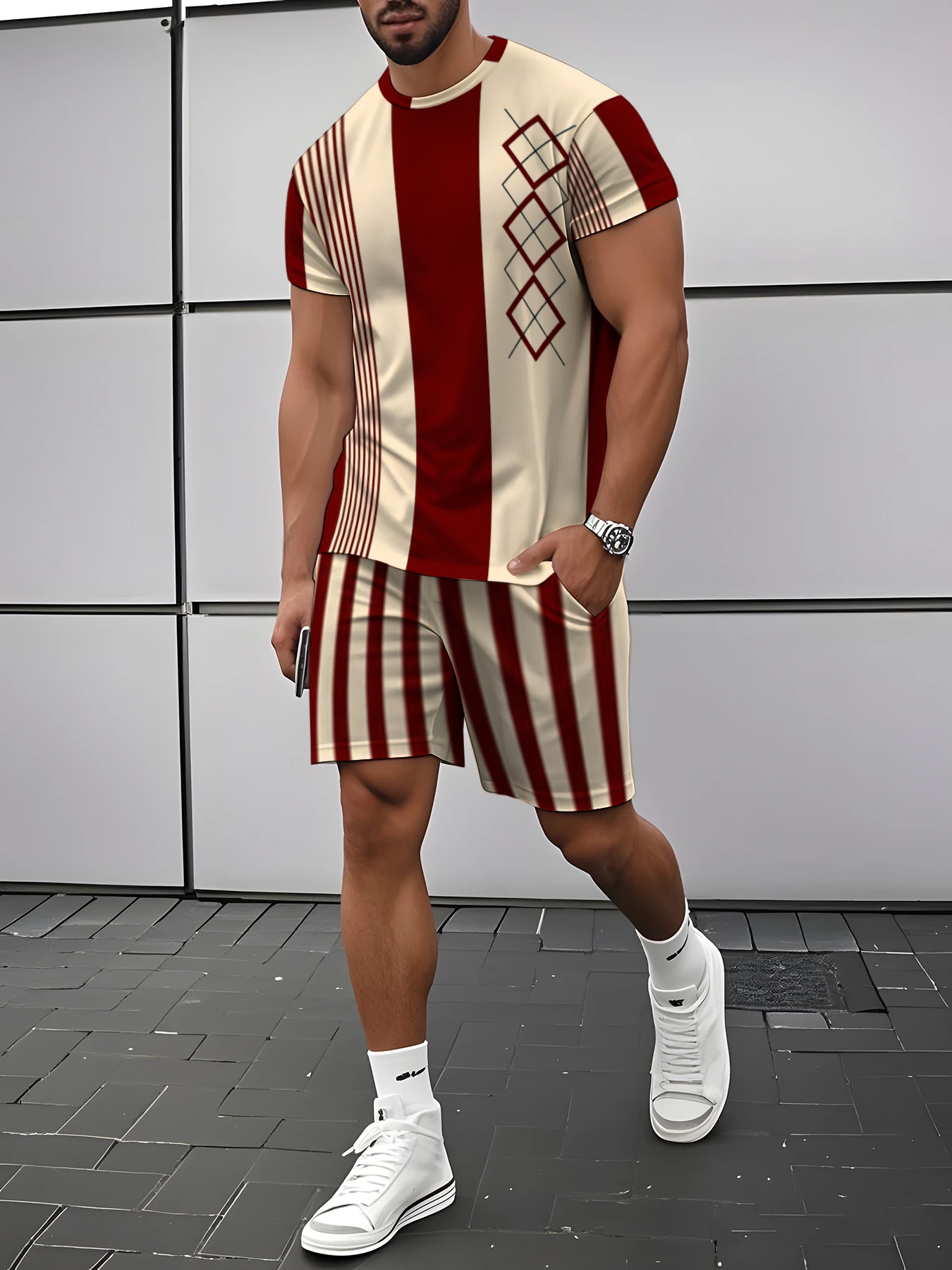 2026 Sommer Neues Herren Kurza – Street Fashion For 2026 Bewertung und Preis