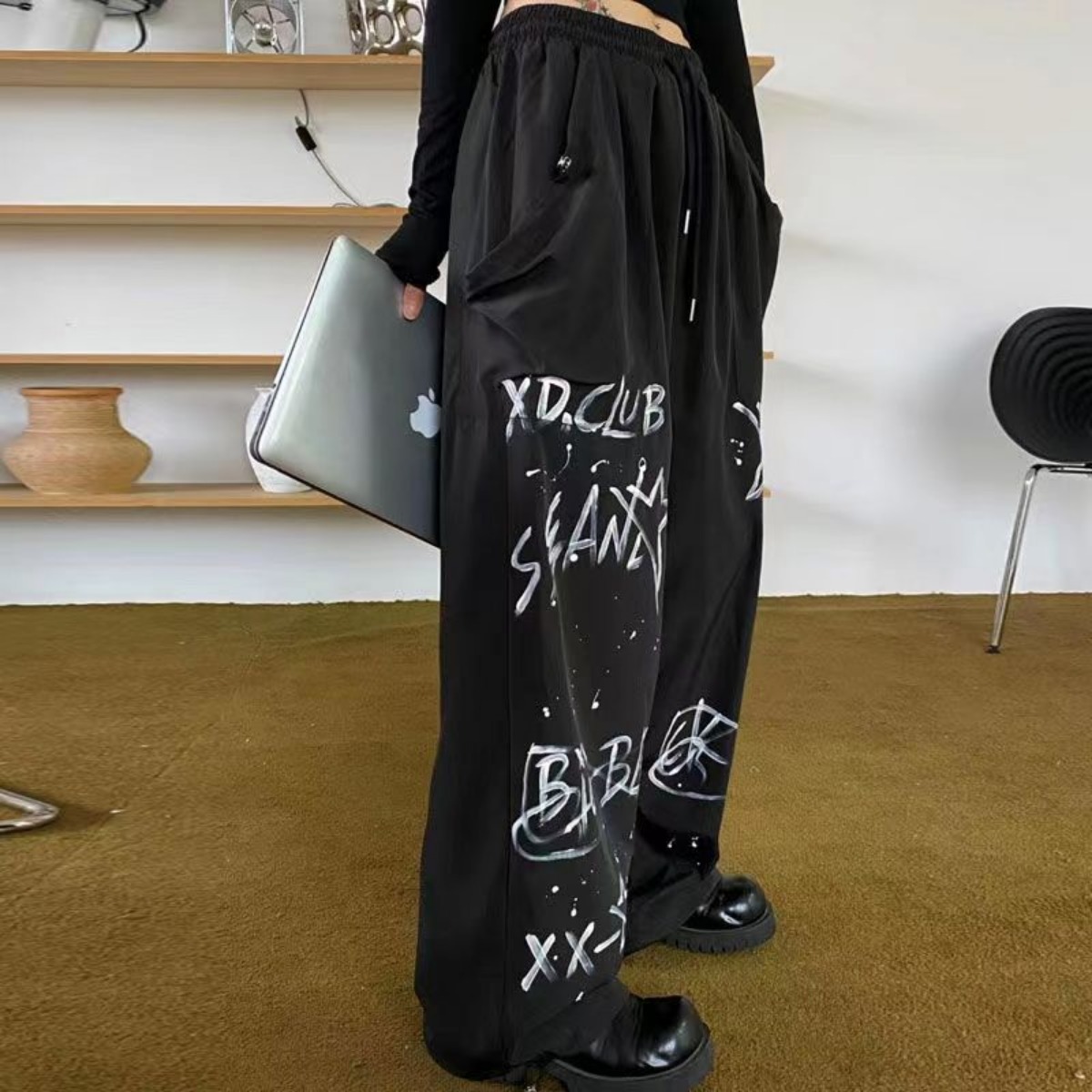 Straße Hip Hop Graffiti Sport  – Street Fashion Graffiti Bewertung und Preis