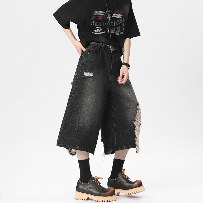 Vintage Neue Mode Cropped Jean – Street Fashion Jeans Women Bewertung und Preis