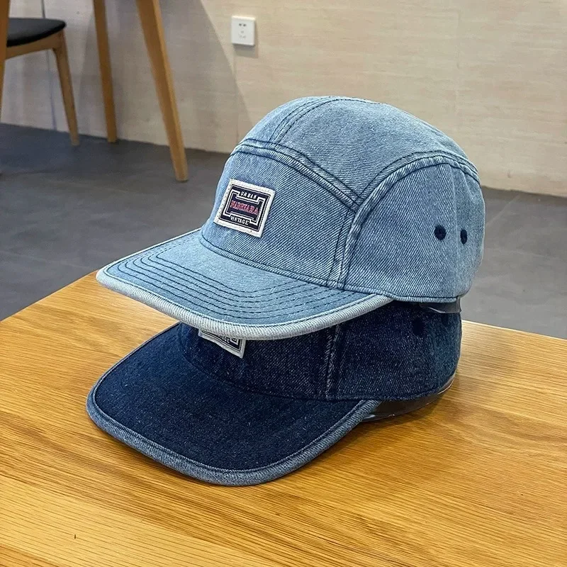Vintage Flachrand-Denim-Baseba – Corduroy Cap 5 Panel Bewertung und Preis