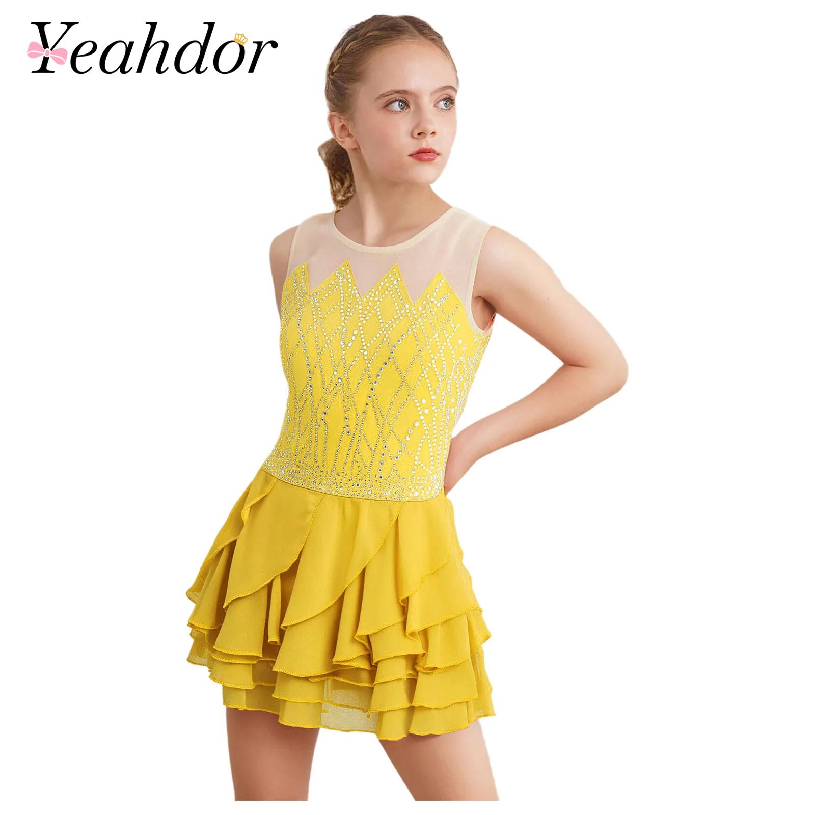 Mädchen Mesh Eiskunstlauf Klei – Street Fashion Kids Bewertung und Preis