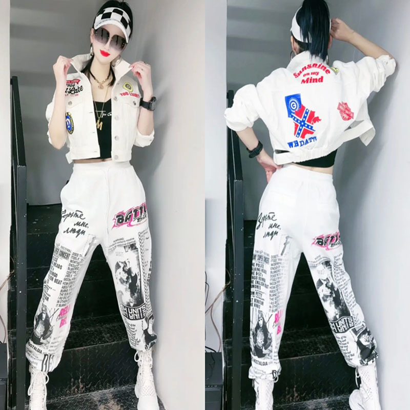 2024 Frühling Herbst Mode Graf – Street Fashion Graffiti Bewertung und Preis